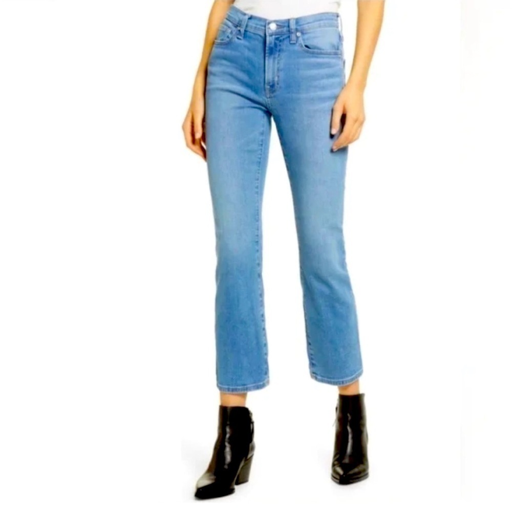 Anthropologie Edwin Cassia Mini Boot Cropped Jeans 28